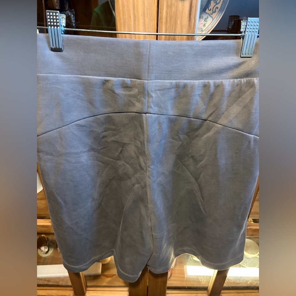 Ododos Modal Soft Wide Leg Shorts High Waist Size Medium NWT Women's Deep Gray - Picture 8 of 9